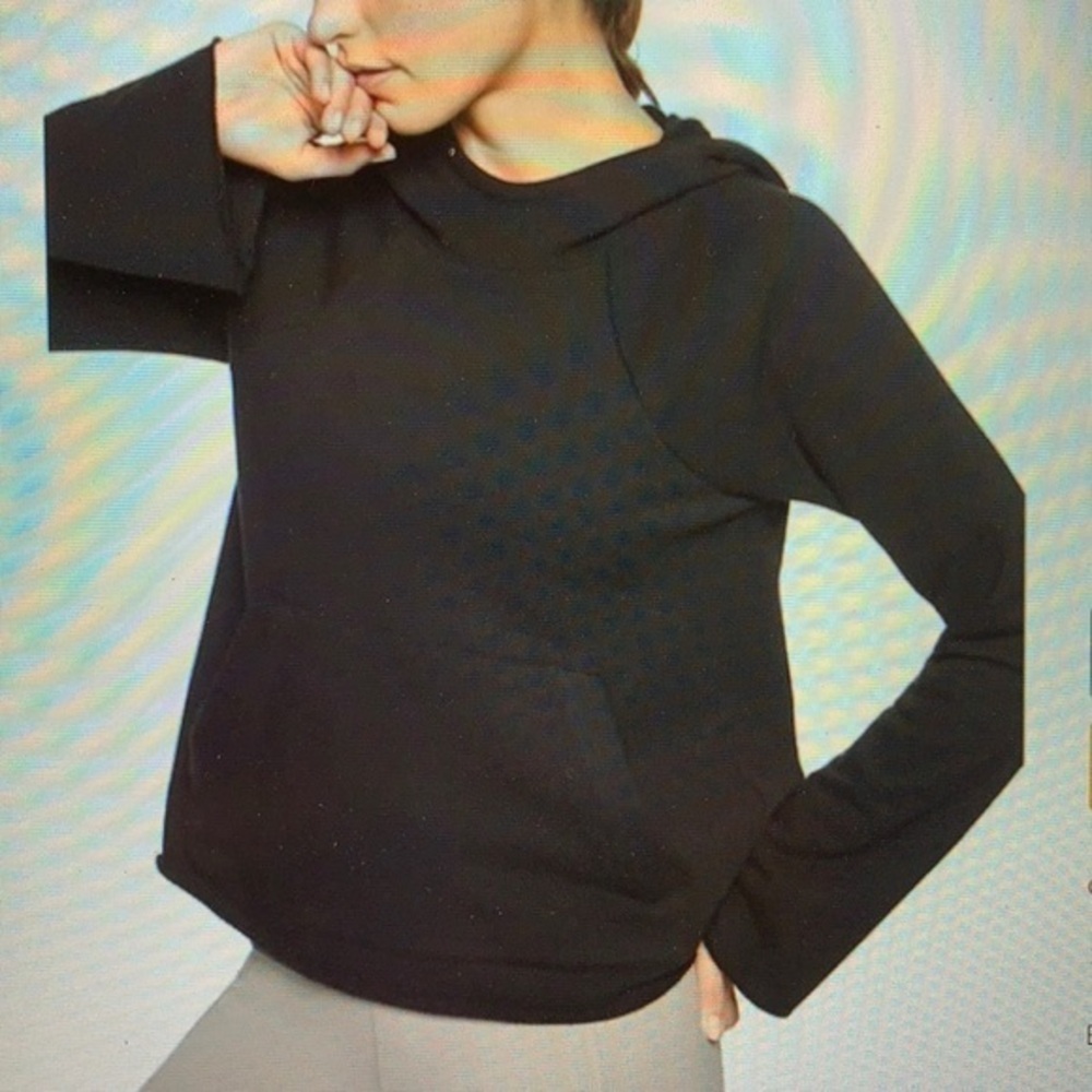 Athleta Swing Sweatshirt French Terry Pique Hoodie